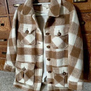 Sezane Joe Coat/Wool Jacket, Size 34